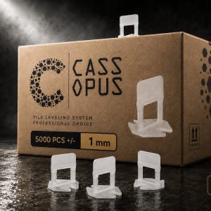 1 mm Tile Leveling Clips – 5,000 pcs
